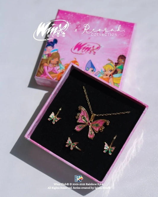Winx Club Flora Enchantix Fairy Wings Set