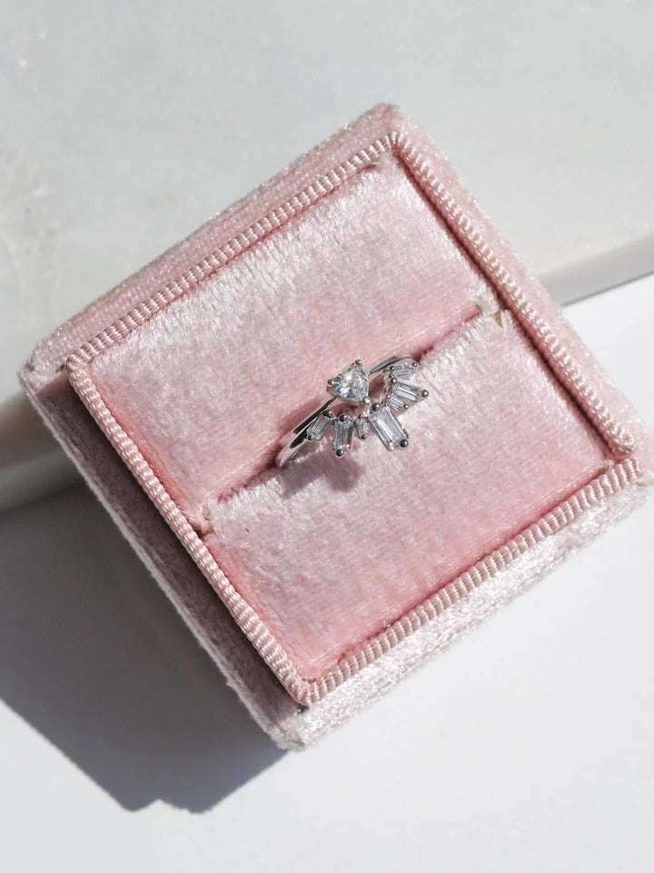 Baguette Semicircular Ring