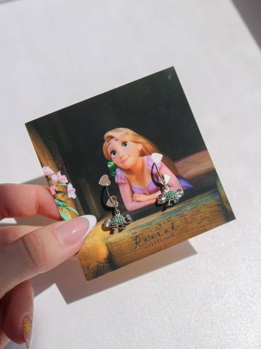 Rapunzel Pascal Earrings