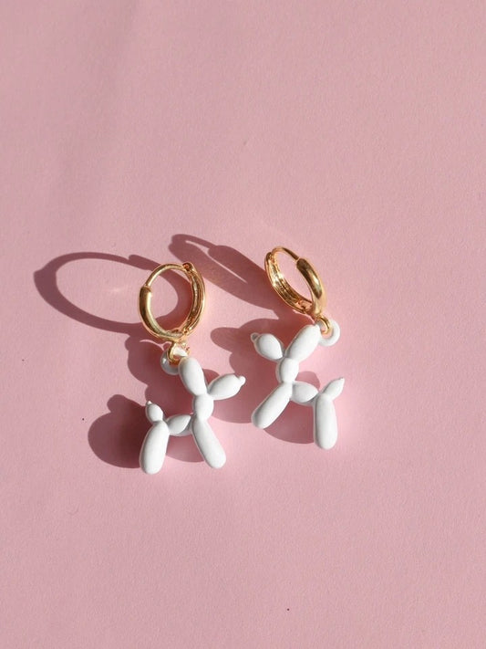 Balloon Puppy Earrings