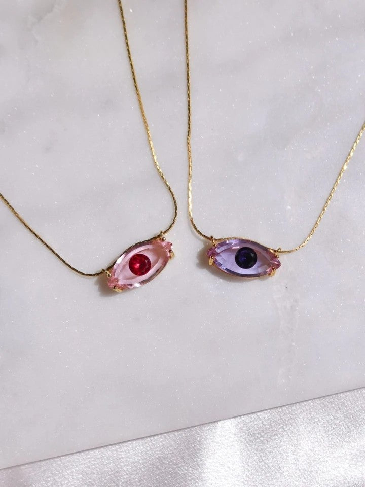 Glass Eye Necklace