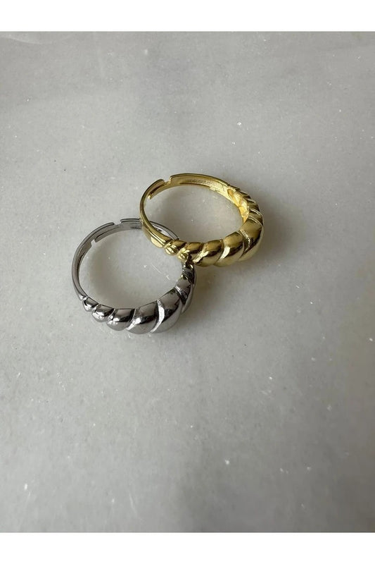 Vintage Auger 925 Silver Ring