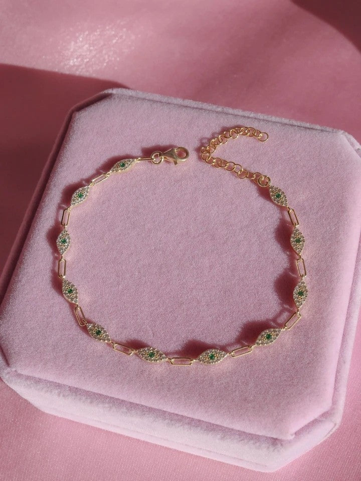 My Eyes On You Bracelet 925 Silver