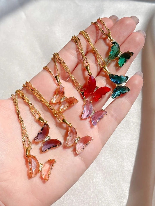 Fairy Butterfly Necklace