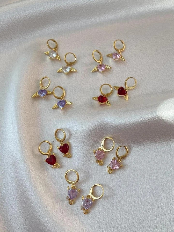 Devils Heart Earrings