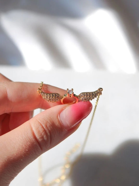 The Solitaire Necklace That Gives My Heart Wings