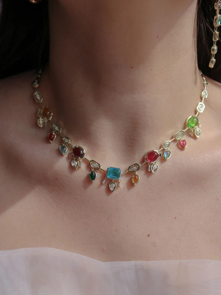 Colormix Multi Drops Necklace