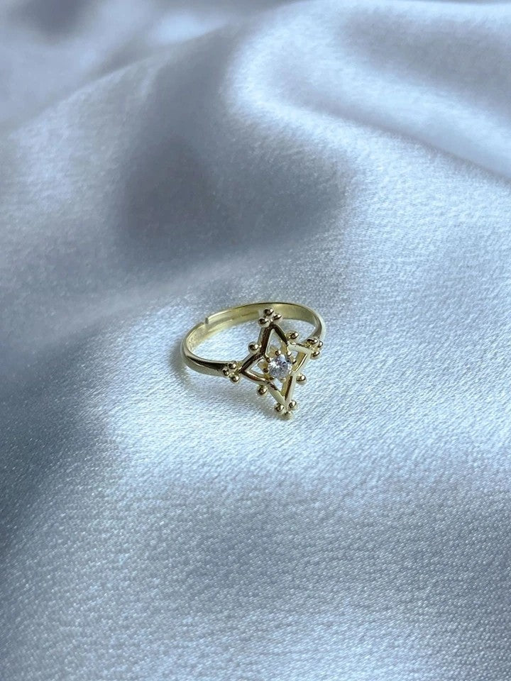 Ethnic 925 Silver Ring