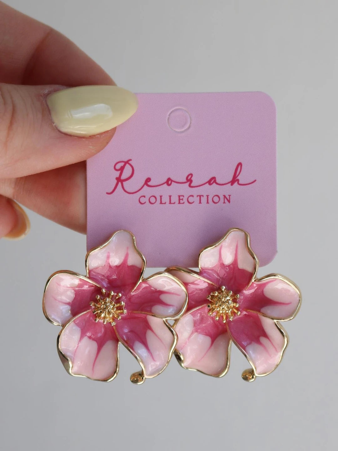 Orchid Earring