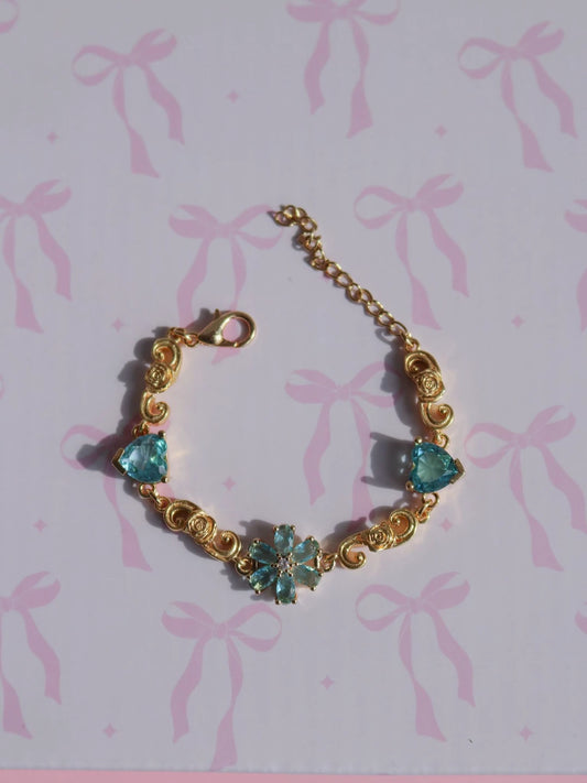 Princess Pauper Flower of Heart Bracelet