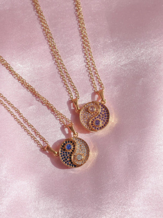 Yin-Yang Friendship Necklaces