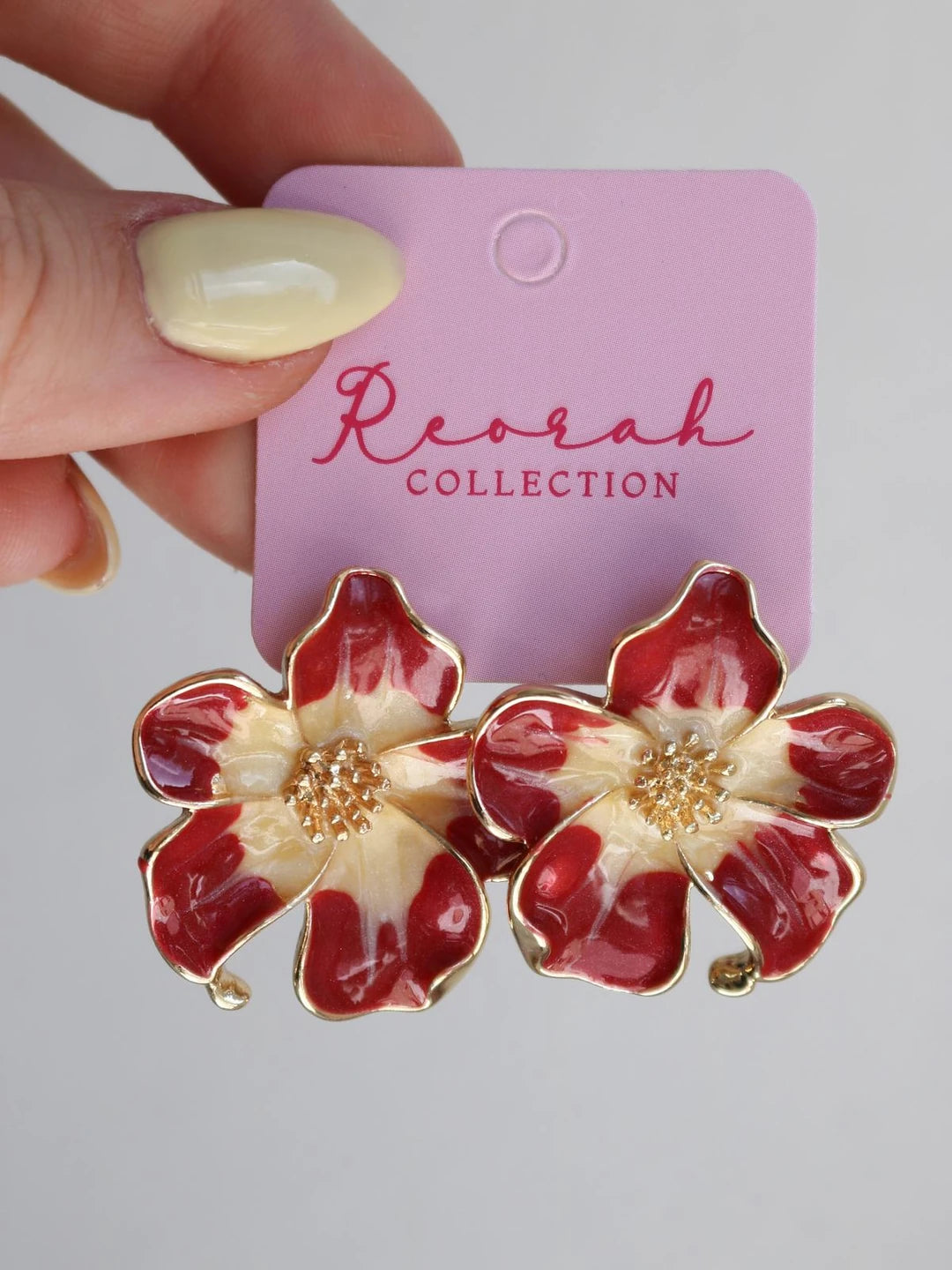 Orchid Earring