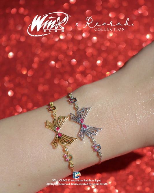 Winx Club® Musa Enchantix Wings 925 Silver Bracelet