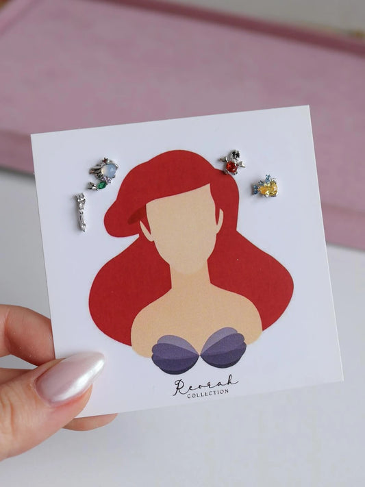 Ariel Stud Earring Set