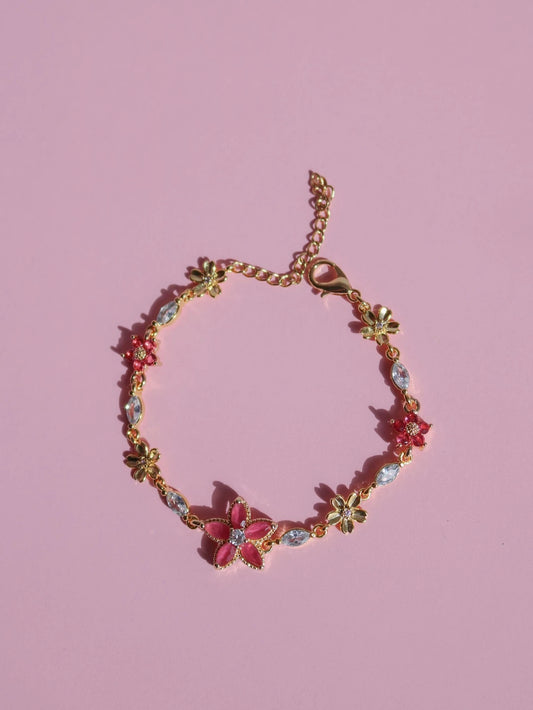 Flower Helix Bracelet