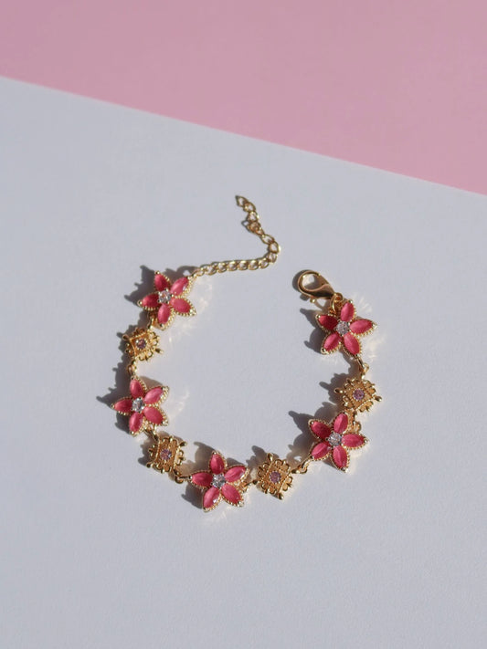 Authentic Flowers Bracelet