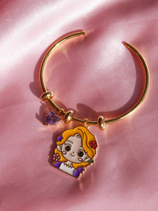 Rapunzel, Alice, Aurora, Belle, Elsa, Anna, Cinderella, Ariel, Jasmine, Mulan, Snow White Princesses Bracelet