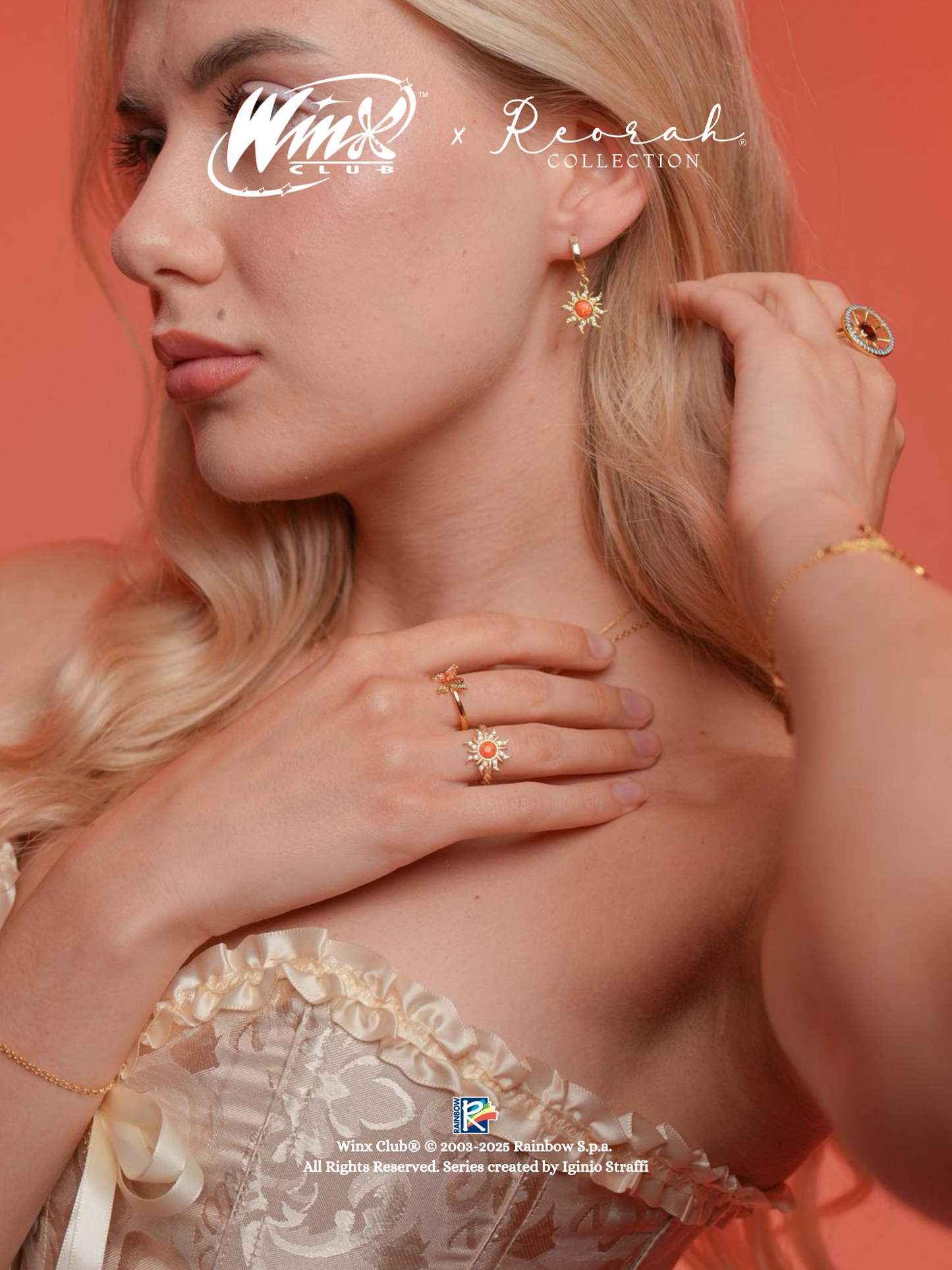 Winx Club® Stella Opal Sun Set, 925 Sterling Silver