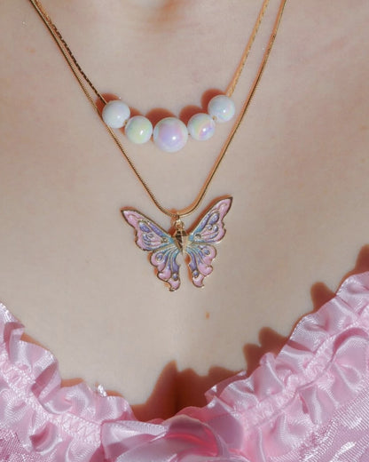 Fairy Elina Butterfly Necklace