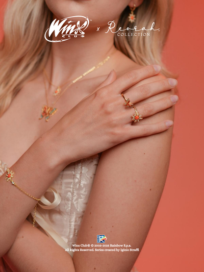 Winx Club® Stella Opal Sun Set, 925 Sterling Silver