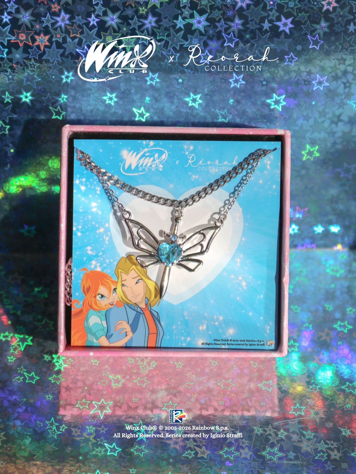 Winx Club® Bloom and Sky Couple Necklaces