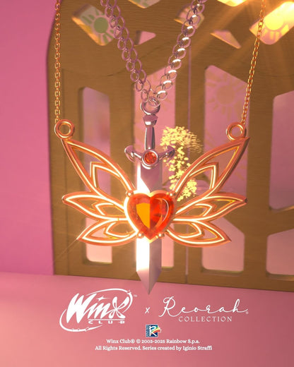 Winx Club® Stella and Brandon Couple Necklaces