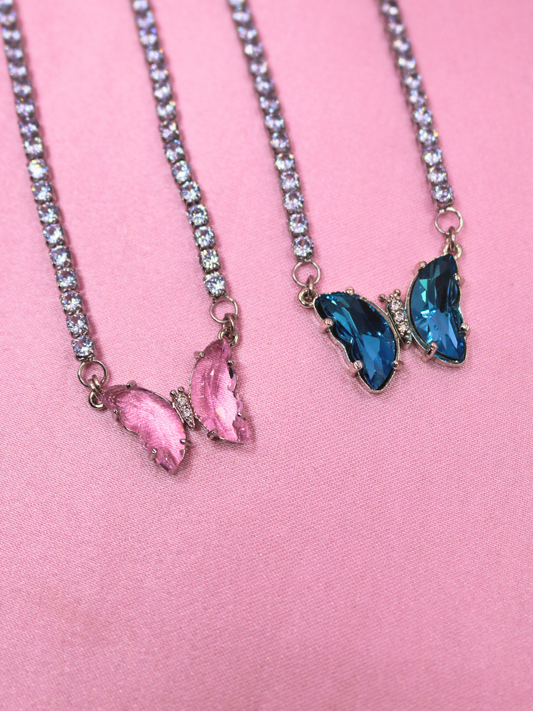 Princess Pauper Butterfly Necklace, BFF Chokers