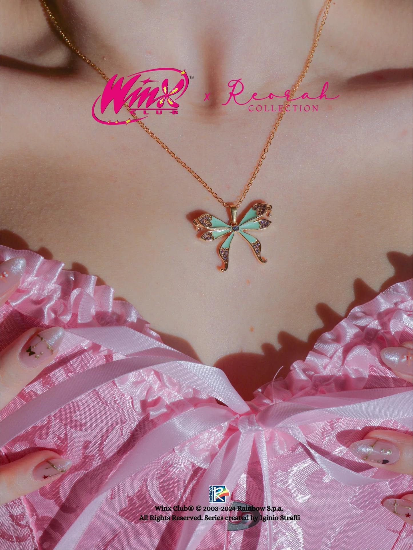 Winx Club® Aisha Enchantix Fairy Wings Necklace