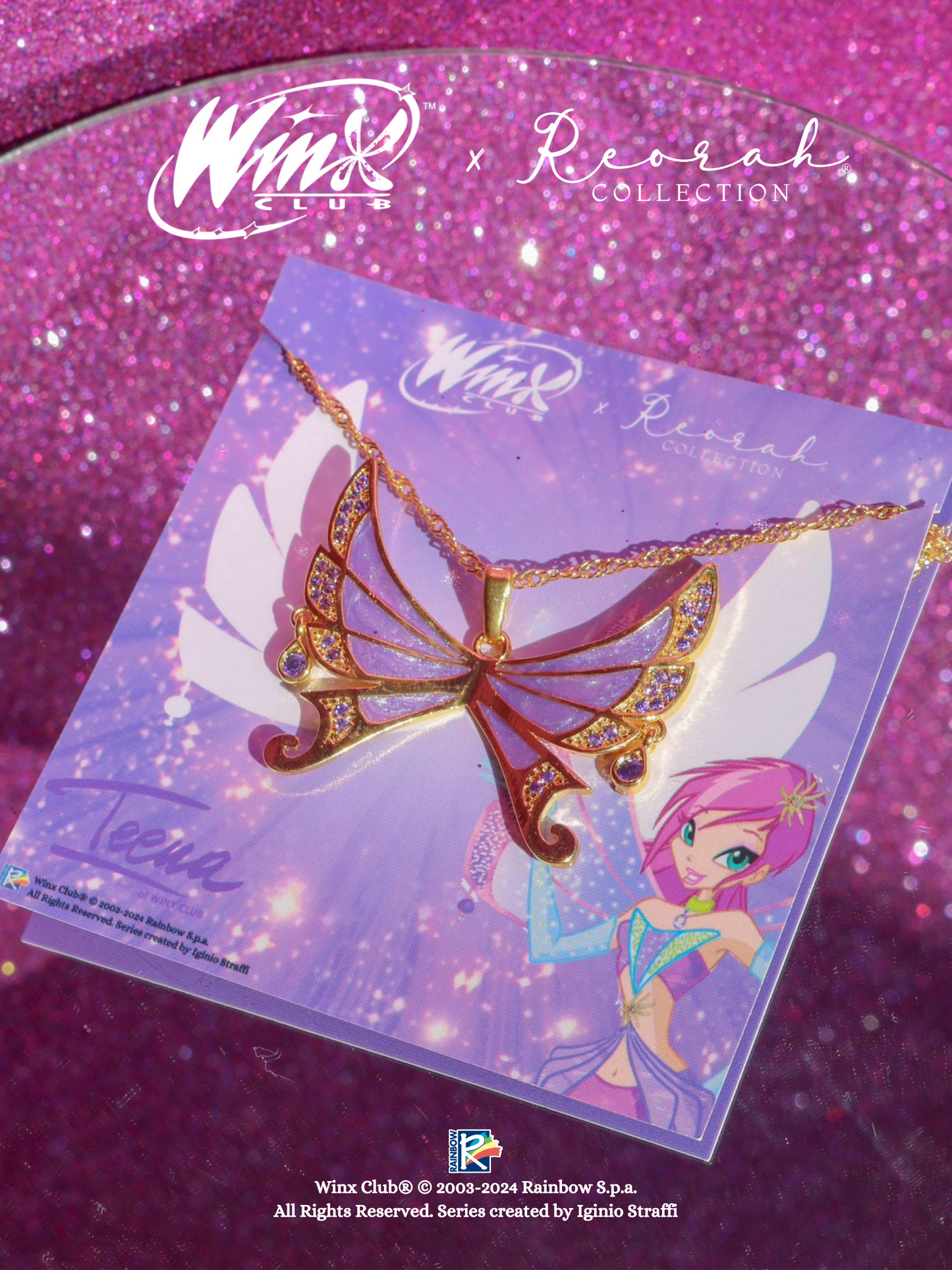 Winx Club® Tecna Enchantix Wings Necklace