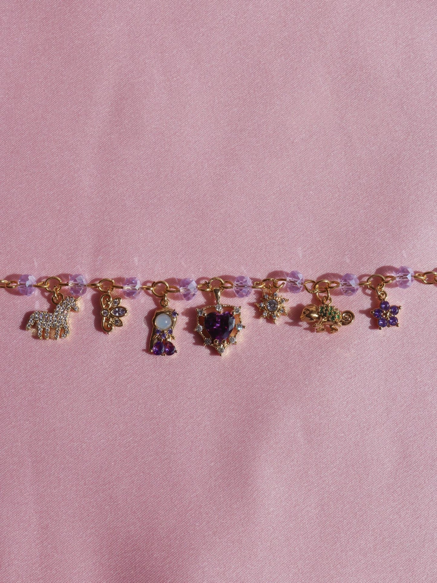 Rapunzel Charm Bracelet, Version 2