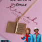 Die With a Smile Book Steel Necklace