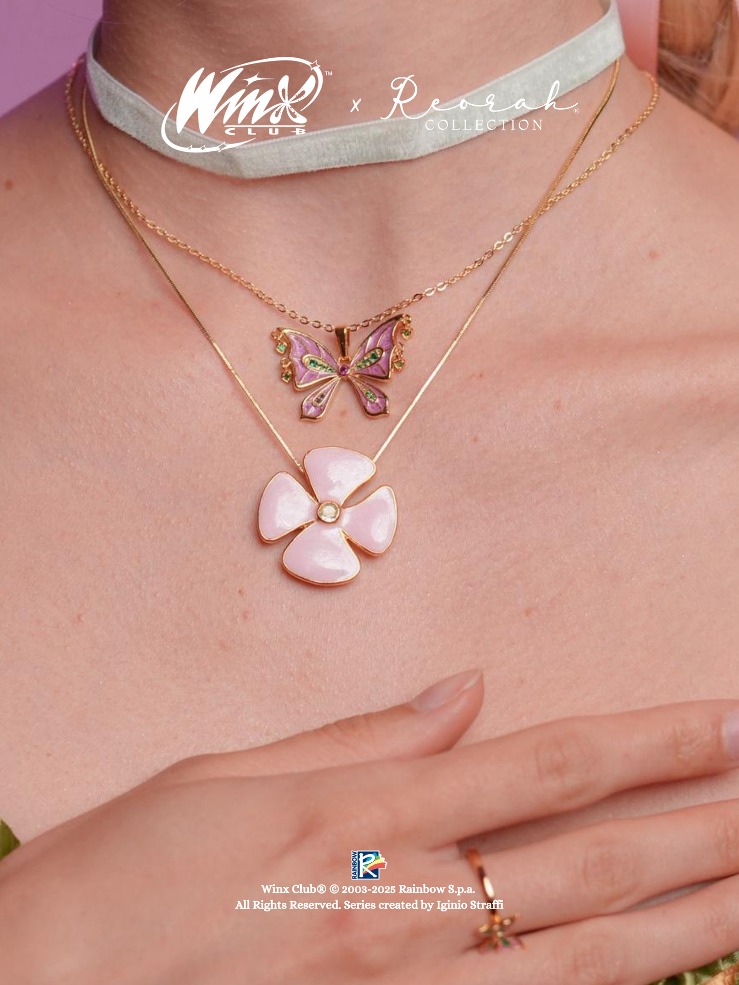 Winx Club® Flora Enchantix Fairy Wings Necklace