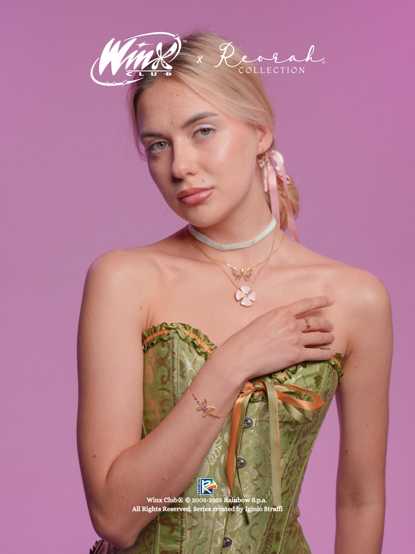 Winx Club® Flora Flower Choker Necklace