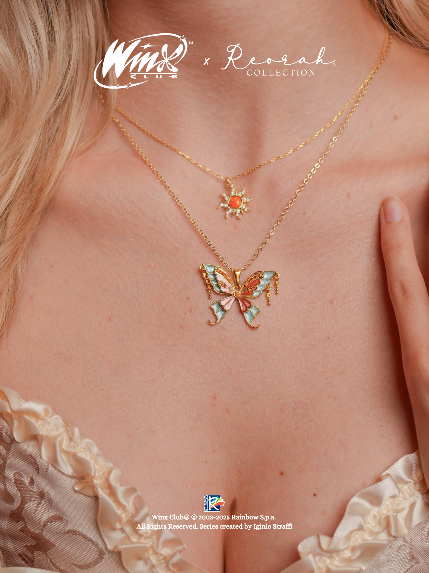 Winx Club® Stella Enchantix Fairy Wings Necklace