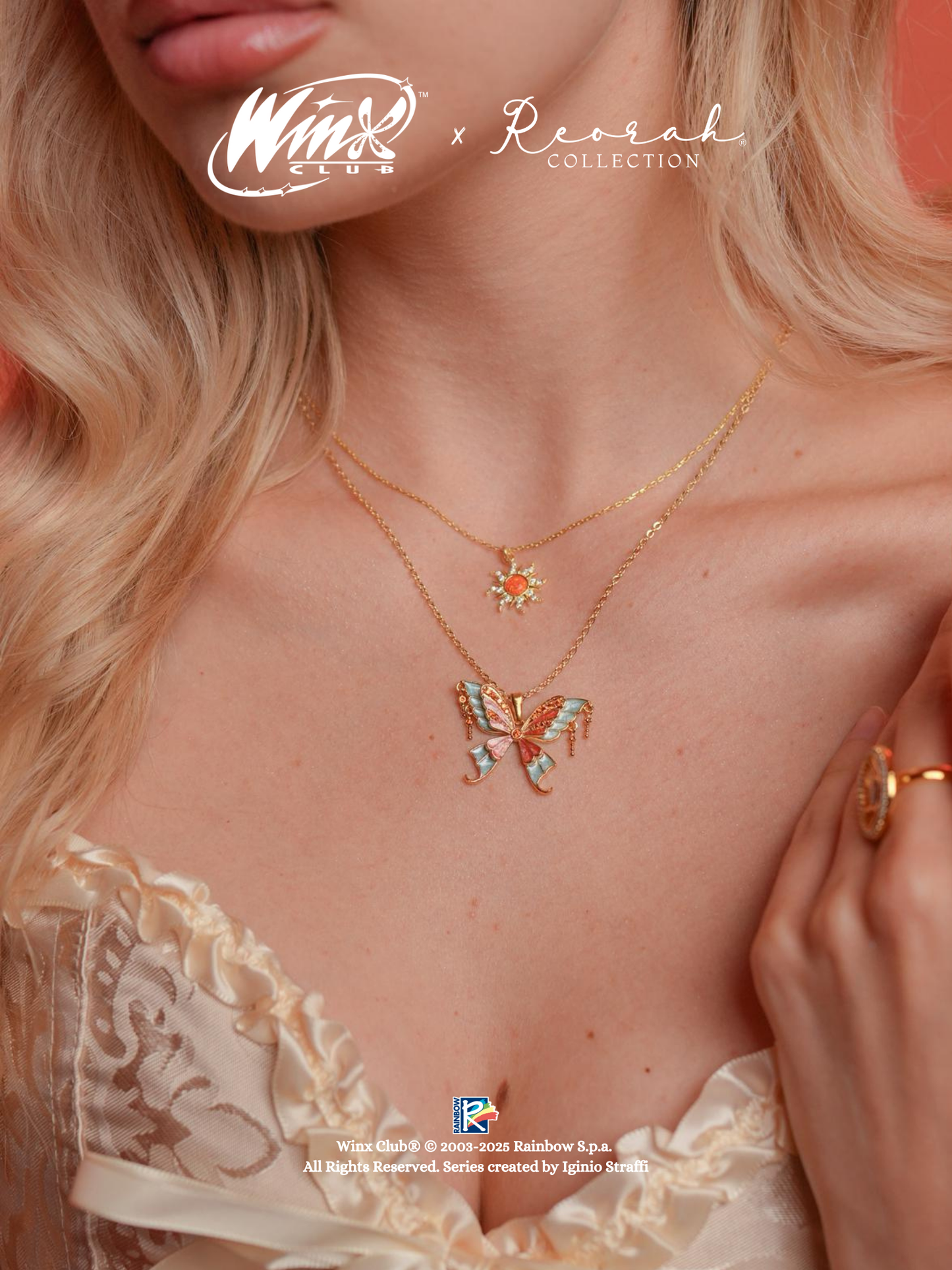 Winx Club® Stella Enchantix Fairy Wings Necklace