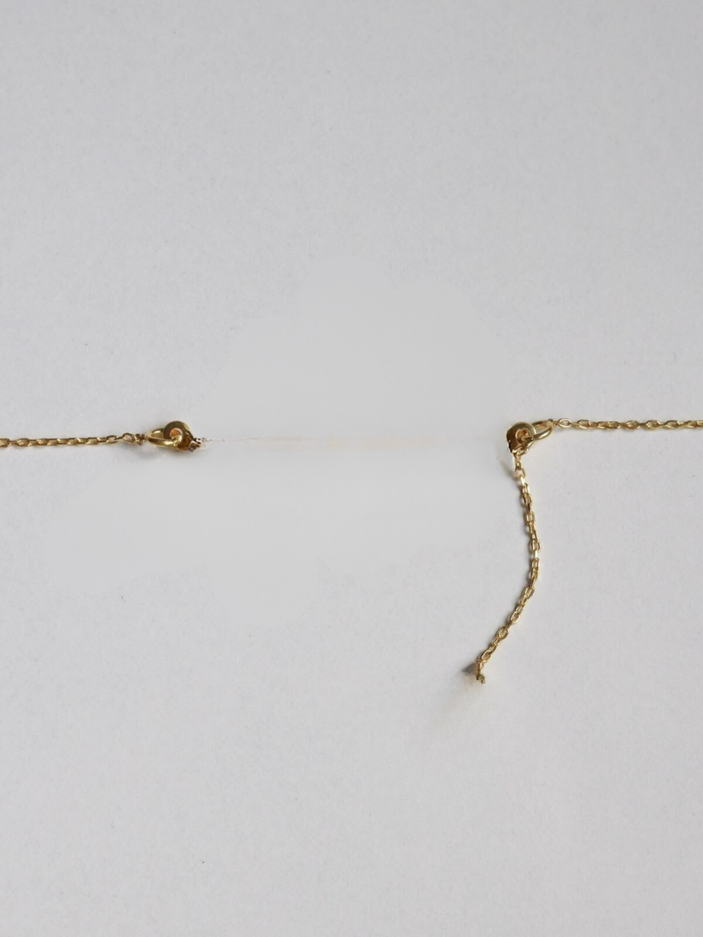 Horizontal Name with Letter Necklace, 925 Sterling Silver