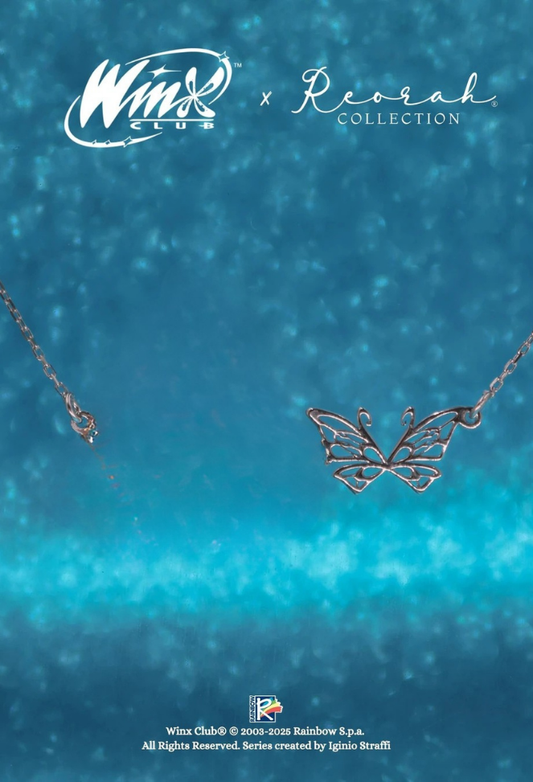 Winx Club® Bloom Personalized Enchantix Wings Name Necklace