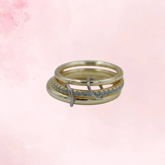 Blue Velorien Charm Ring 16 / L Size