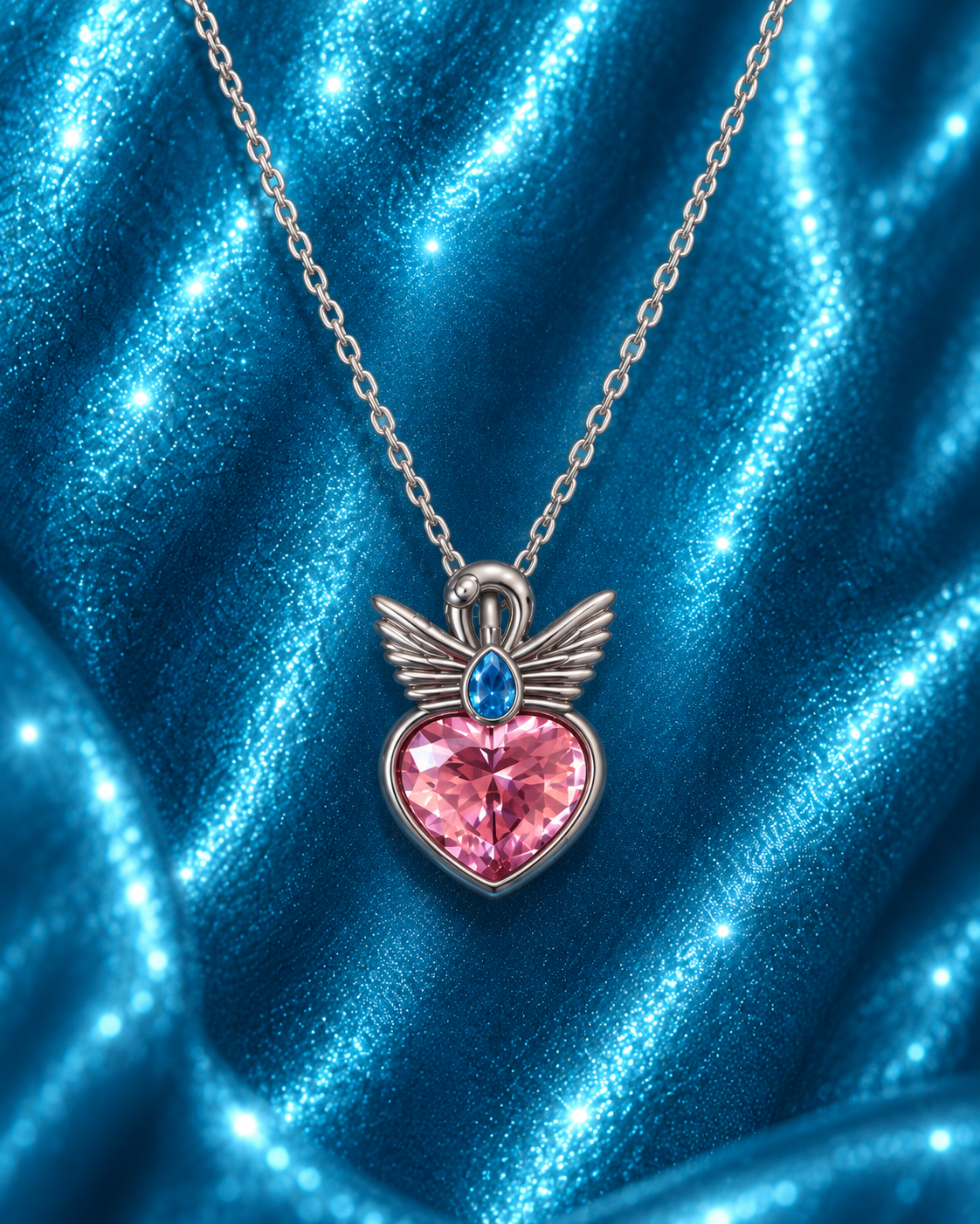 Swan Princess Necklace 925 Sterling Silver
