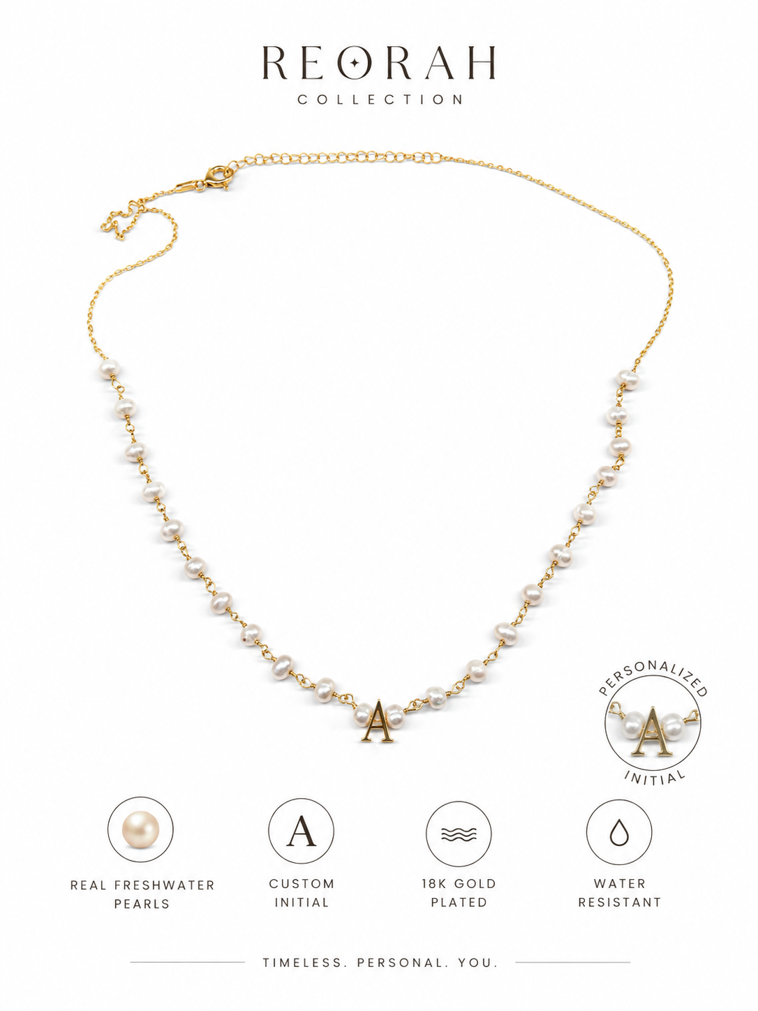 Aurora Pearl  925 Sterling Silver Necklace