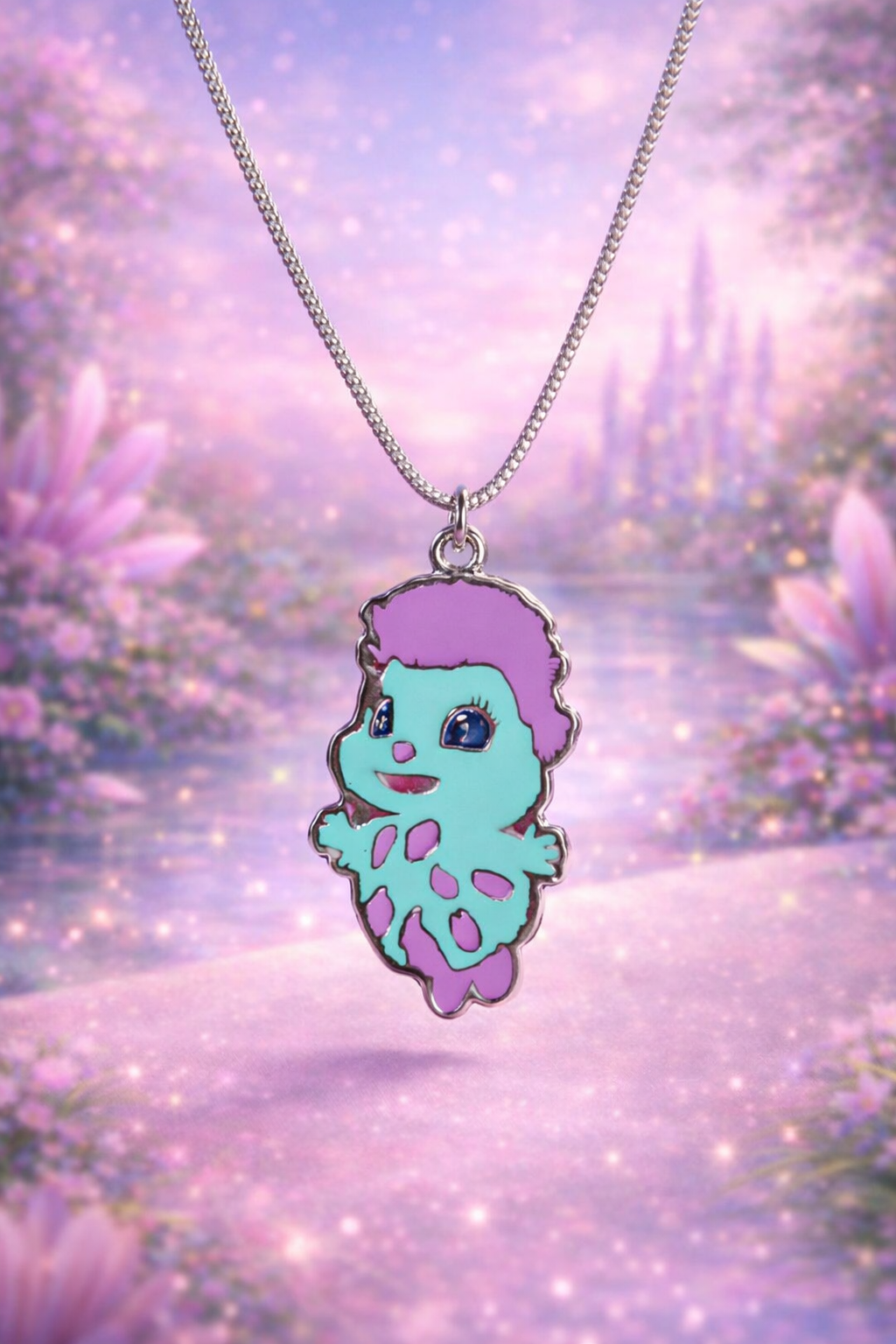 Fairy Bibble Necklace, Mermaid Elina Necklace