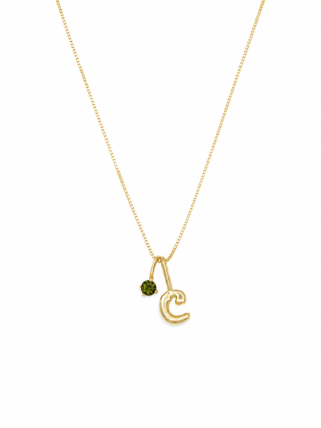 Celine Gemstone 925 Sterling Silver Necklace