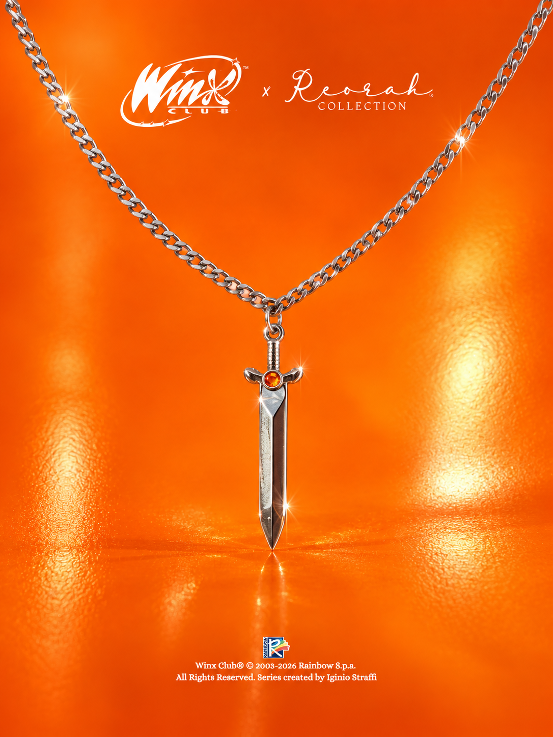 Winx Club® Brandon Sword Necklace