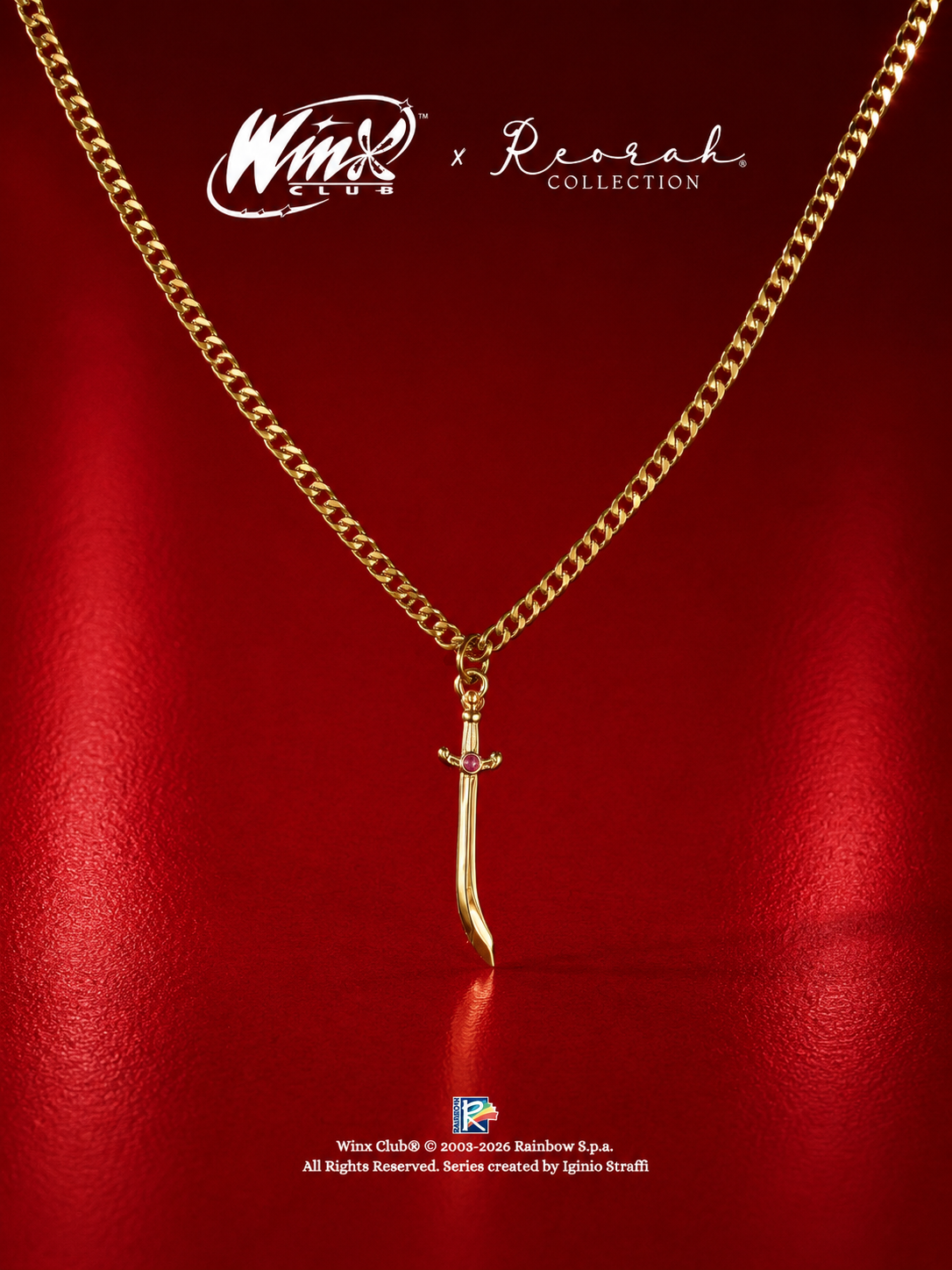 Winx Club® Riven Sword Necklace