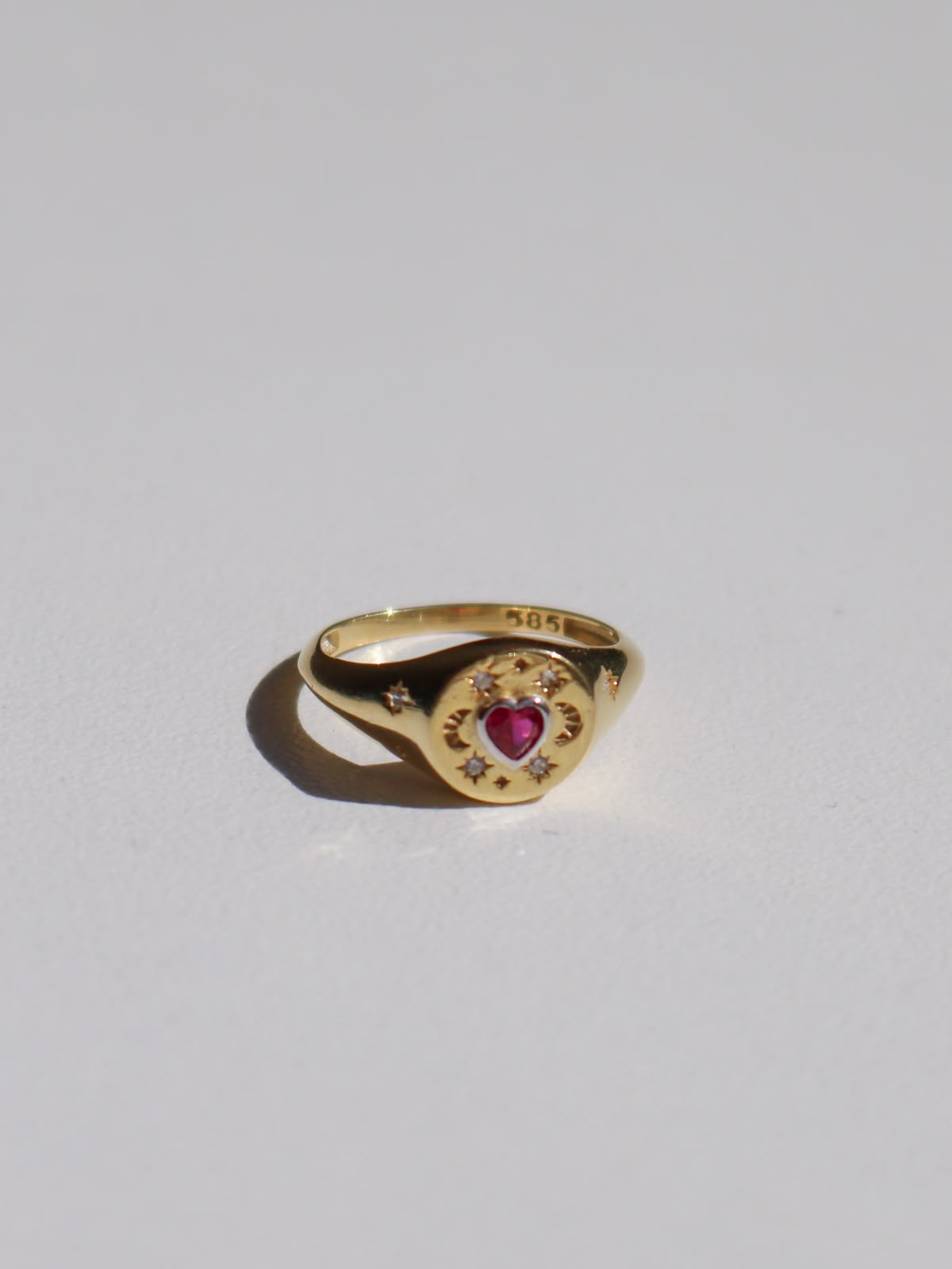 Cosmic Love 925 Sterling Silver Ring