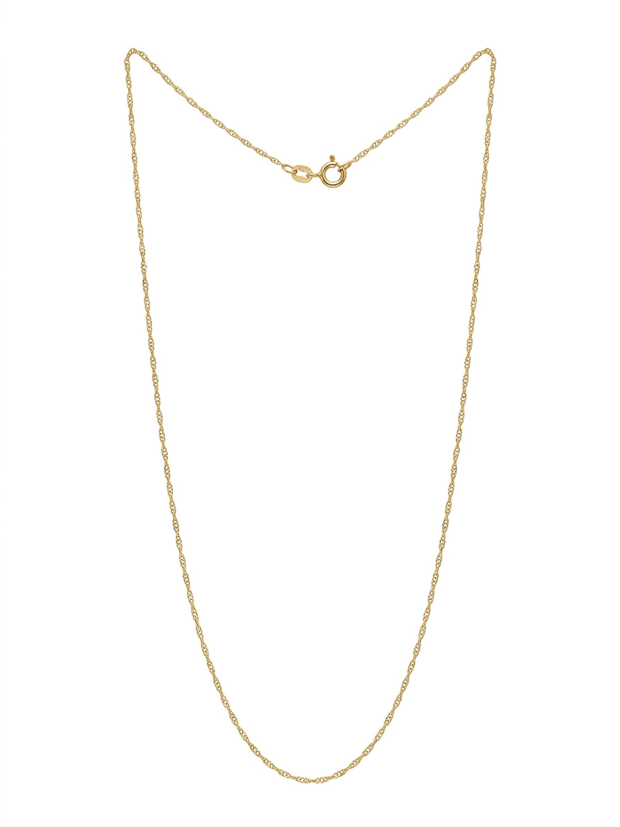 Xuping Wavy Necklace Chain
