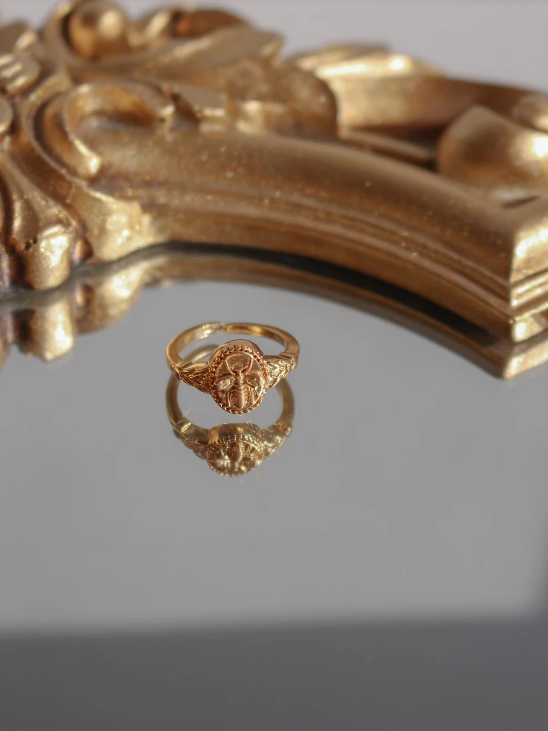 Golden Hive Ring