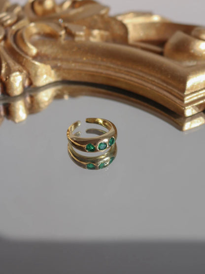 Greenstone Glow Ring
