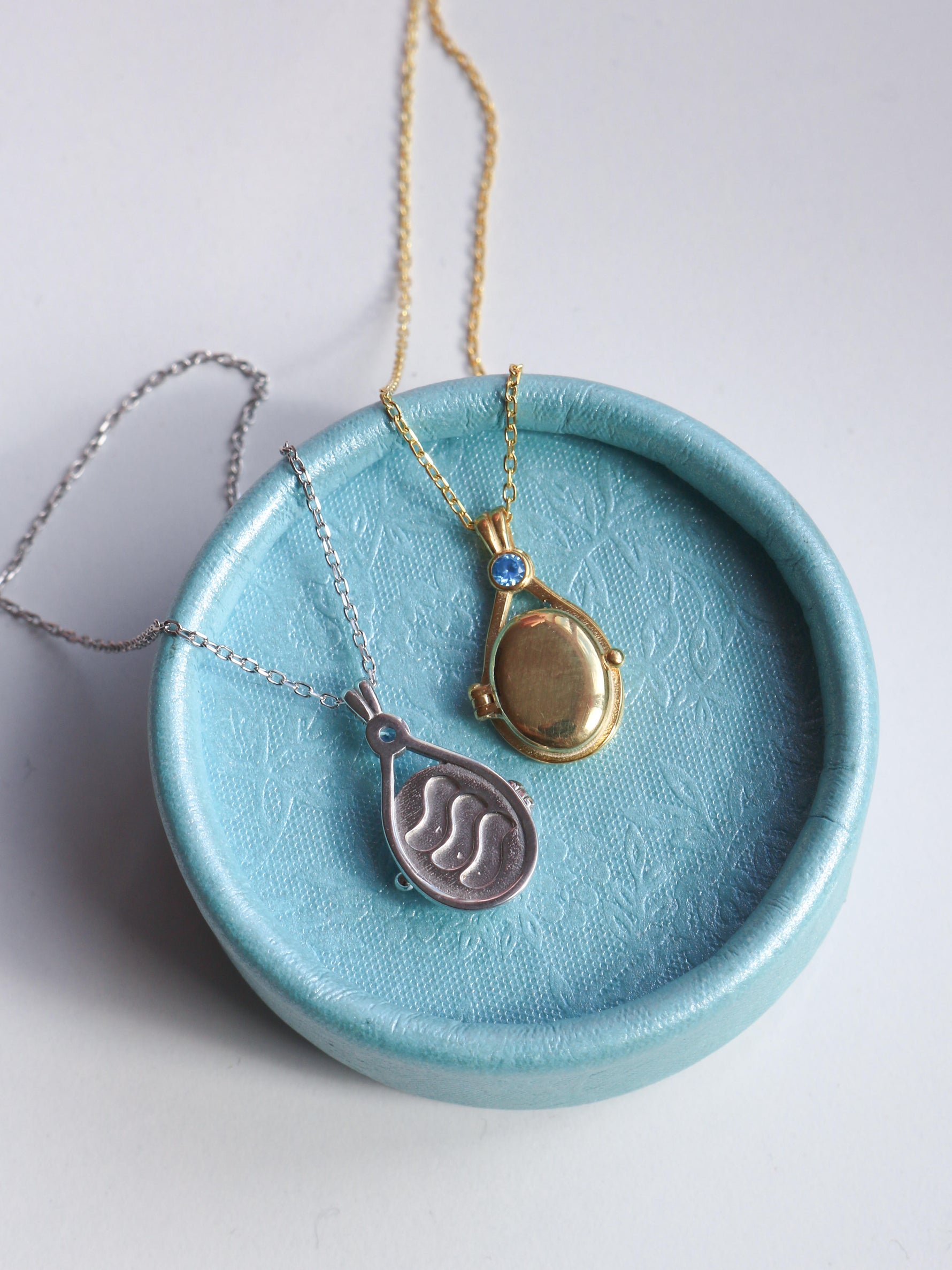 H2O Just Add Water Necklace 925 Sterling Silver