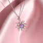 Rapunzel Sun Opal Necklace, 925 Sterling Silver, Princess Jewelry